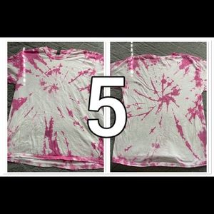 Hand Dyed Tie Dye T-Shirt Large